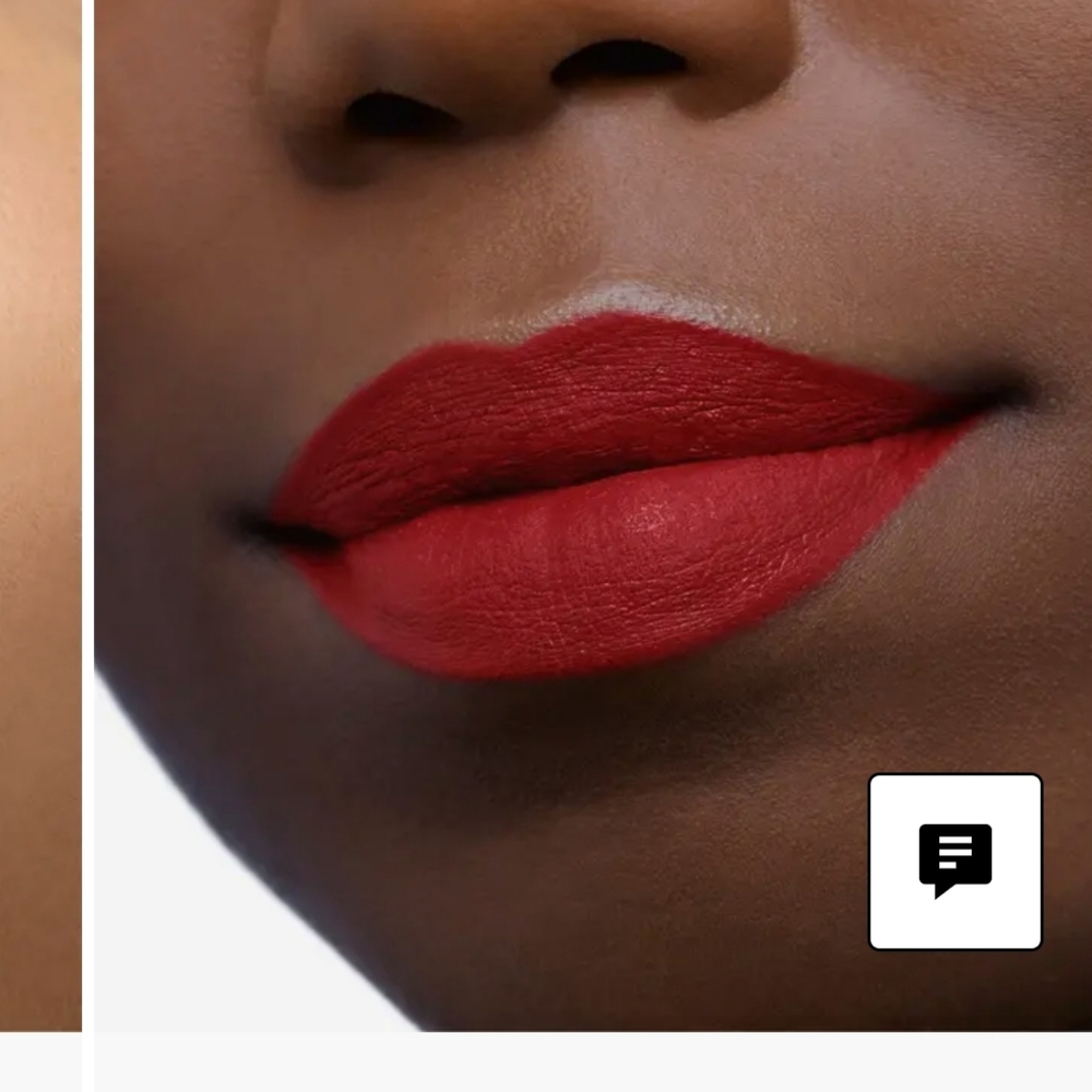 Christian Louboutin Matte Velvet Red Lipstick- RED DRAMADOUCE - Picture 3 of 9